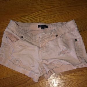 peach colored shorts